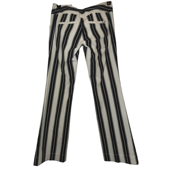 Converse One Star Nautical Stripe Linen/Cotton Low Rise FitNFlare Pants Size 10* - Picture 4 of 4